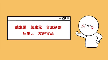 秒懂：益生菌、益生元、合生制劑、后生元、發酵食品